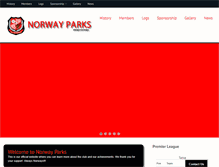 Tablet Screenshot of norwayparks.co.za
